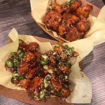 ChickQueen - Spicy Cauliflower and Honey Garlic Chicken - Korean Near Me - South Salt Lake, Utah ChickQueen - Spicy Cauliflower and Honey Garlic Chicken - Korean Near Me - South Salt Lake, Utah