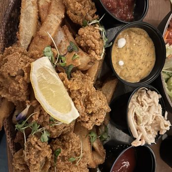 Black Drum - Fried oyster special, killer sauces - Bars Near Me - Myrtle Beach, South Carolina Black Drum - Fried oyster special, killer sauces - Bars Near Me - Myrtle Beach, South Carolina