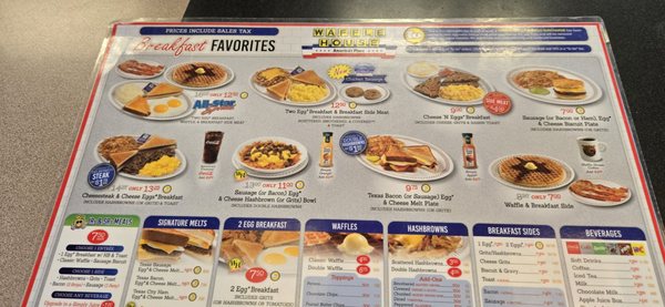 Menu photo 2 Waffle House Meridian, MS Menu photo 2 Waffle House Meridian, MS