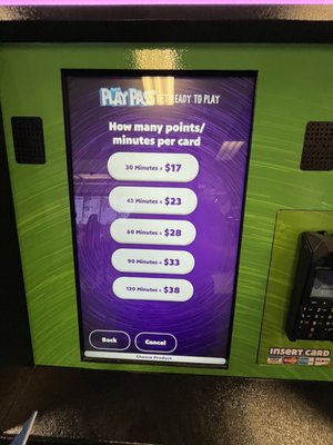 Menu photo 2 Chuck E. Cheese Las Vegas, NV