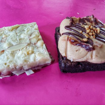 Dizurts Custom Cakes and More - Highly recommend the peanut butter frosted brownies and the Rasberry Blondies. Their coconut cupcakes are also amazing! - Desserts Near Me - Heath, Ohio Dizurts Custom Cakes and More - Highly recommend the peanut butter frosted brownies and the Rasberry Blondies. Their coconut cupcakes are also amazing! - Desserts Near Me - Heath, Ohio