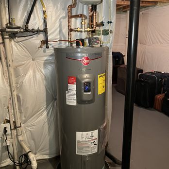 Nation Wide Plumbing - Installed new electric 50gl water heater with expansion tank and mixing valve - Plumbing Near Me Nation Wide Plumbing - Installed new electric 50gl water heater with expansion tank and mixing valve - Plumbing Near Me