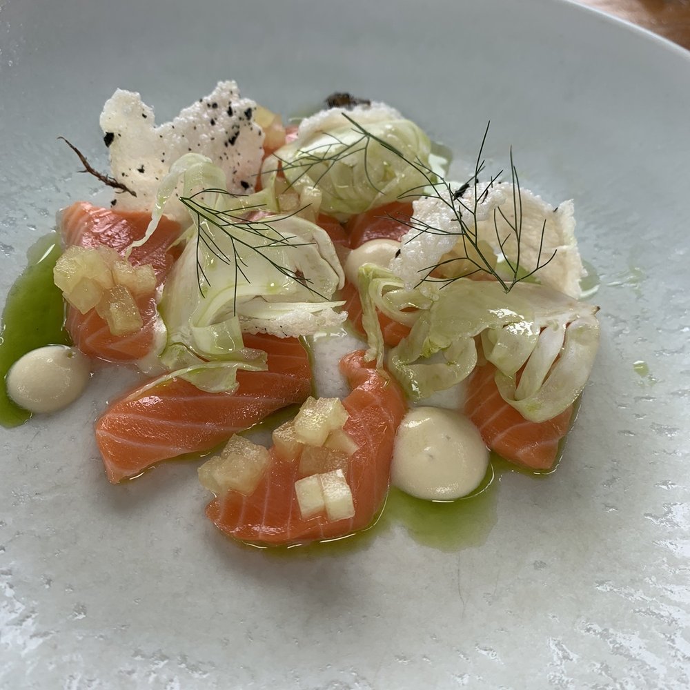 Te Awa Winery Restaurant - Salmon crudo - Restaurants Near Me - Hastings, AUK Te Awa Winery Restaurant - Salmon crudo - Restaurants Near Me - Hastings, AUK