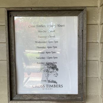 Cross Timbers Winery - Hours - Wineries Near Me - Grapevine, Texas