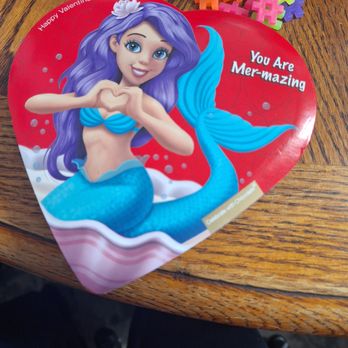 Elmer Candy - a heart shaped plate with a picture of a mermaid on it - Candy Stores Near Me - Ponchatoula, Louisiana Elmer Candy - a heart shaped plate with a picture of a mermaid on it - Candy Stores Near Me - Ponchatoula, Louisiana