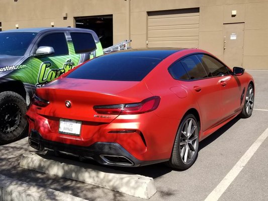 Photo of Cactus Window Tinting - Scottsdale, AZ, US. 3M 1080 satin red full color change.