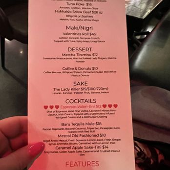 Baru - Special menu - Sushi Bars Near Me - Cincinnati, Ohio