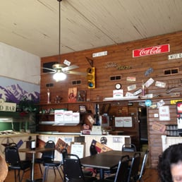 The interior. Old world charm and decor.