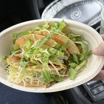 Chipotle Mexican Grill - Close-up of three hard-shell tacos. - Fast Food Near Me - Wenatchee, Washington