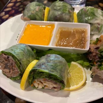 Ssambap Korean BBQ - Spring rolls with meat and vegan - Korean Near Me - Stony Brook, New York Ssambap Korean BBQ - Spring rolls with meat and vegan - Korean Near Me - Stony Brook, New York