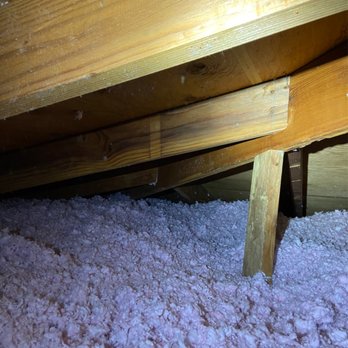 Total Comfort Solutions Heating and Cooling - We do attic insulation. Here is an example of adequate R-30. - Heating & Air Conditioning/HVAC Near Me - Barstow, California Total Comfort Solutions Heating and Cooling - We do attic insulation. Here is an example of adequate R-30. - Heating & Air Conditioning/HVAC Near Me - Barstow, California