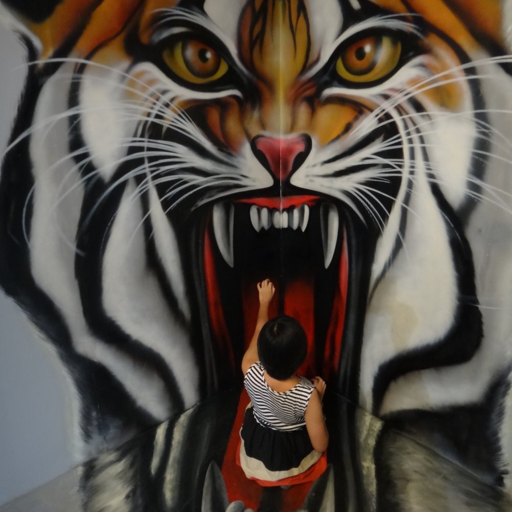 Seri Fantasy World - The tiger that is about to eat people up - Museums Near Me - Manila, NCR