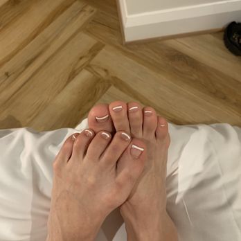 Pink Toes Nail Bar - So happy with my pedicure! - Nail Salons Near Me - Dallas, Texas Pink Toes Nail Bar - So happy with my pedicure! - Nail Salons Near Me - Dallas, Texas