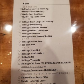 Up North Wine Tasting Room - menu - Wine Bars Near Me - Geneva, Illinois