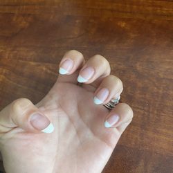 Gel mani on nail