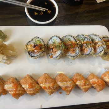 Wild Rice - Spicy Girl Roll and Godzilla Roll - Asian Fusion Near Me - Norwalk, Connecticut