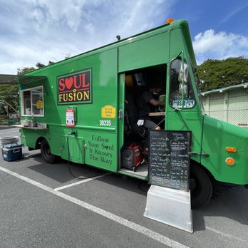 Soul Fusion - Great social distancing - deserves a good (masked) crowd - Food Trucks Near Me - Honolulu, Hawaii