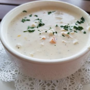 Quarterdeck Restaurants - Stone crab chowder (yummy). - Seafood Near Me - Dania Beach, Florida Quarterdeck Restaurants - Stone crab chowder (yummy). - Seafood Near Me - Dania Beach, Florida