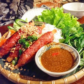 Little NNQ - Roll your own cold rolls with grilled pork on sugarcane - Vietnamese Near Me - Adelaide, SA