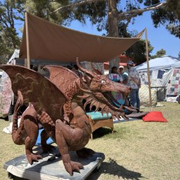 Metal dragon sculpture Metal dragon sculpture