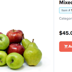 Nations Benefits - Fruit Veg box $45,00