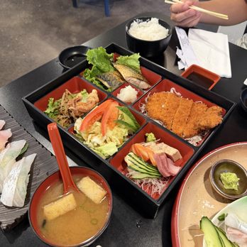 Sushi Ki-ichi - Bento with sashimi - Sushi Bars Near Me - Tigard, Oregon Sushi Ki-ichi - Bento with sashimi - Sushi Bars Near Me - Tigard, Oregon