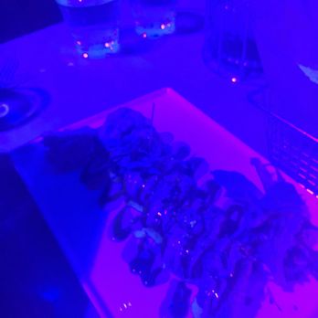 Kimoto Rooftop - How good looks due to black light. - Asian Fusion Near Me - Brooklyn, New York Kimoto Rooftop - How good looks due to black light. - Asian Fusion Near Me - Brooklyn, New York