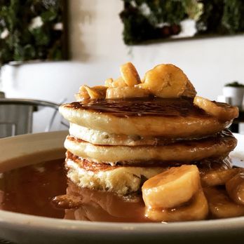 CRAFTkitchen - Bananas foster Pancake of the Day - New American Near Me - Henderson, Nevada