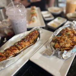 Darumaya - Dynamite and dragon rolls