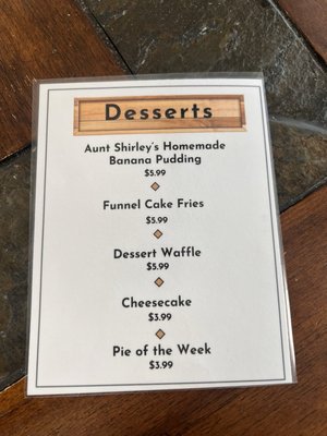 Menu photo 3 Herb & Earnie's Copperas Cove, TX