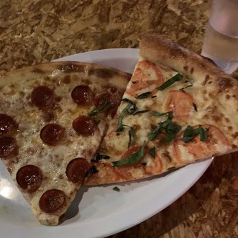 Slice Downtown - Pepperoni and Margarita - Pizza Near Me - Eugene, Oregon