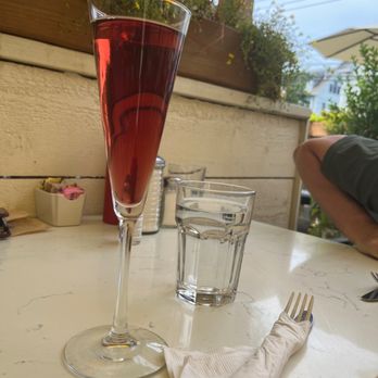 Liz's Cafe Anybody's Bar - Raspberry mimosa - Bars Near Me - Provincetown, Massachusetts Liz's Cafe Anybody's Bar - Raspberry mimosa - Bars Near Me - Provincetown, Massachusetts