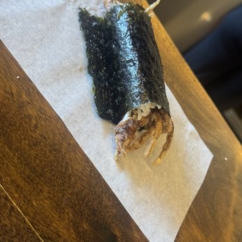 Yunomi Handroll - Soft shell crab handroll - Sushi Bars Near Me - Los Angeles, California Yunomi Handroll - Soft shell crab handroll - Sushi Bars Near Me - Los Angeles, California