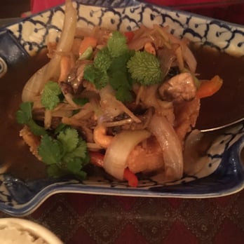 Bangkok Thai - Grouper Ginger - VG but too much marinate - Thai Near Me - Beverly Hills, Florida Bangkok Thai - Grouper Ginger - VG but too much marinate - Thai Near Me - Beverly Hills, Florida