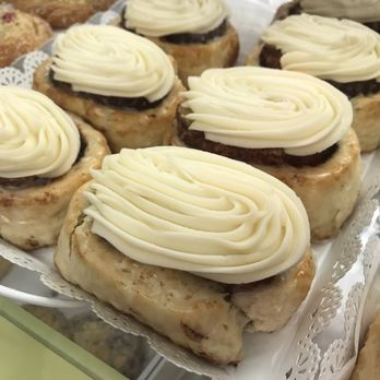 Mrs. Goodman's Baking - Cinnamon roll w icing - Bakeries Near Me - Worthington, Ohio Mrs. Goodman's Baking - Cinnamon roll w icing - Bakeries Near Me - Worthington, Ohio