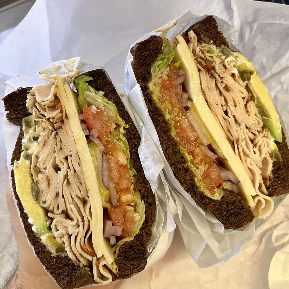 Mike's Deli 2 - Mike's Deli #1 -- Cajun turkey and pepper jack cheese on squaw bread - Delis Near Me - Los Angeles, California