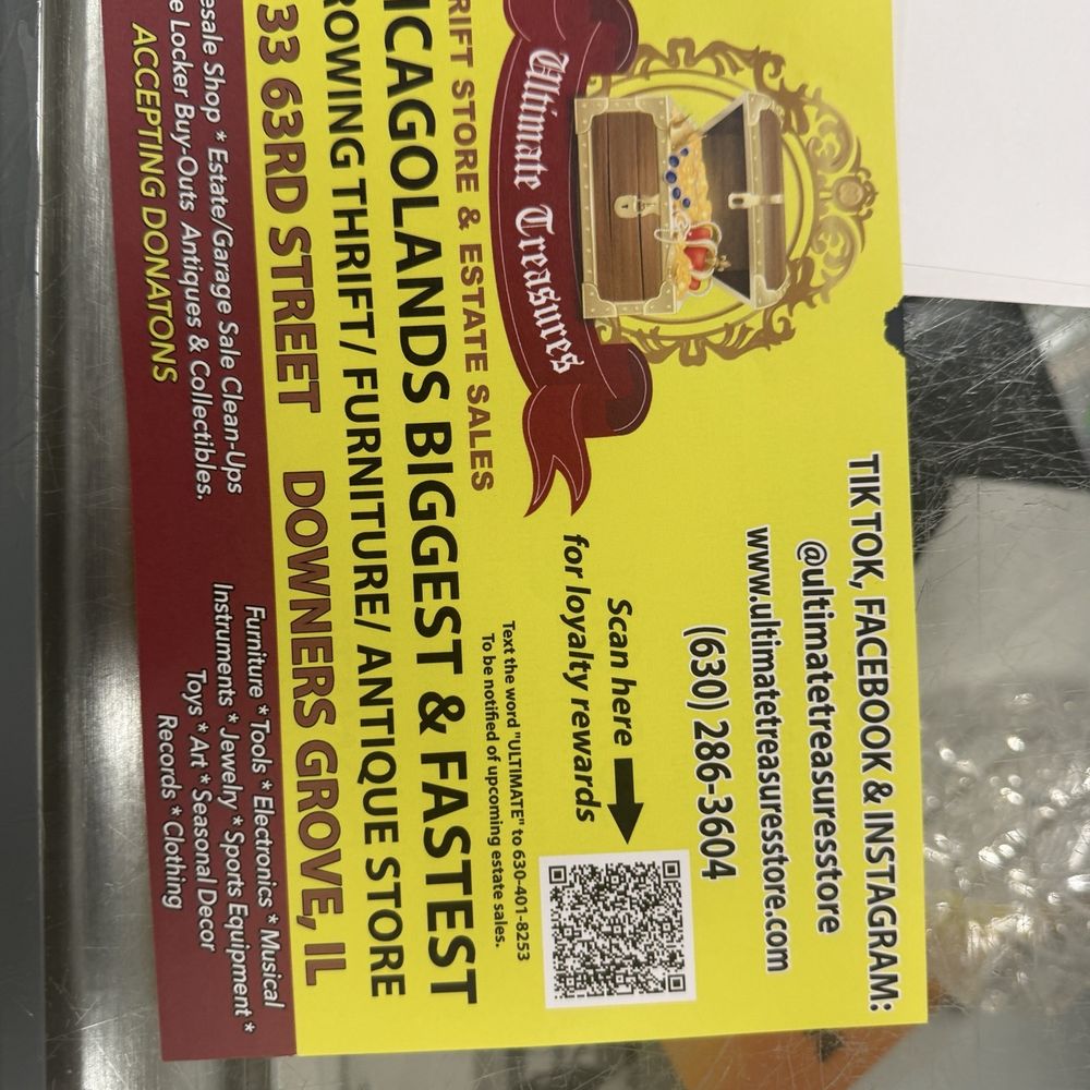 Ultimate Treasures - Ultimate Treasures Info - Antiques Near Me - Downers Grove, Illinois Ultimate Treasures - Ultimate Treasures Info - Antiques Near Me - Downers Grove, Illinois