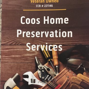 Coos Home Preservation Services - Sign - Handyman Near Me Coos Home Preservation Services - Sign - Handyman Near Me