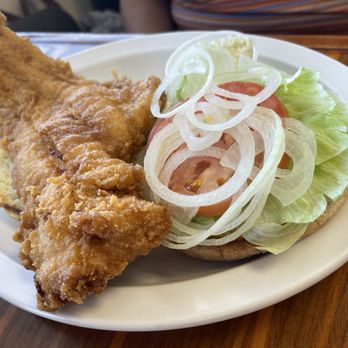 Gaby's Family Restaurant - fried Haddock fish sandwich - American Near Me - Clearwater, Florida
