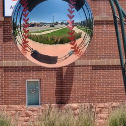 All Star Park - "Eye On The Ball" sculpture by Price "Ted" Davis  07-01-2023