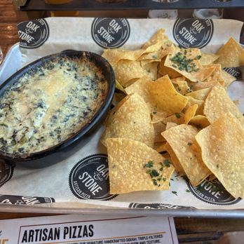Oak & Stone - GARLICKY SPINACH DIP - Beer Bar Near Me - Venice, Florida