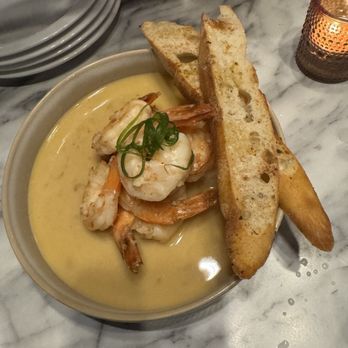 58 Degrees & Holding - Shrimp - New American Near Me - Sacramento, California