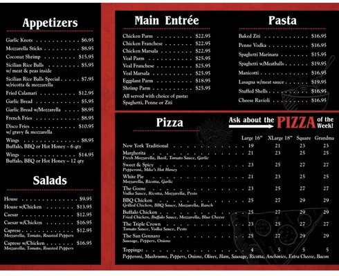 Menu photo 1 Burnt Pizzeria Naples, FL