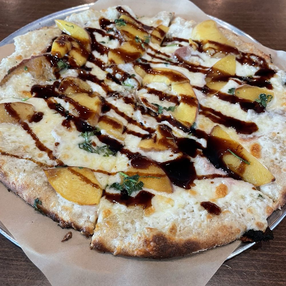 Your Pie Pizza - PEACH AND PROSCIUTTO PIZZA - Pizza Near Me - Billings, Montana