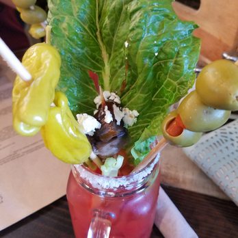Farmer's Table - The Peter Rabbit Bloody Mary - New American Near Me - La Mesa, California