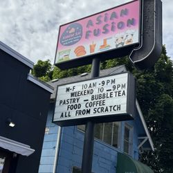 Outside sign