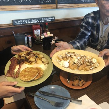 Grumpy's - Two eggs with bacon and grilled English muffin, French toast - Diners Near Me - East Dennis, Massachusetts Grumpy's - Two eggs with bacon and grilled English muffin, French toast - Diners Near Me - East Dennis, Massachusetts