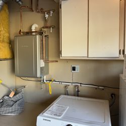 EAVA Drains - Tankless water heater install in Oceanside