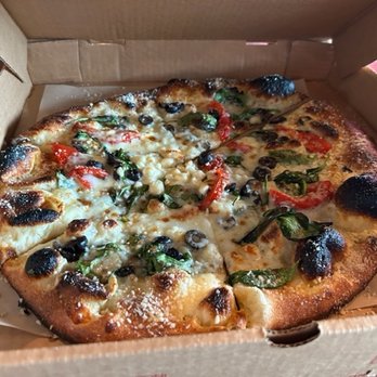 Vinyl Pies - a pizza in a cardboard box - Pizza Near Me - Hot Springs, North Carolina
