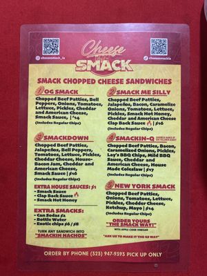 Menu photo 1 Cheese Smack North Hollywood, CA